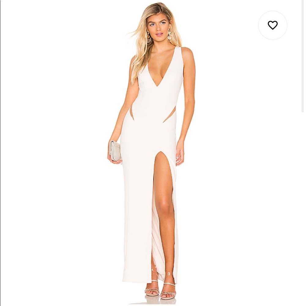 NBD Tweet Gown in Ivory